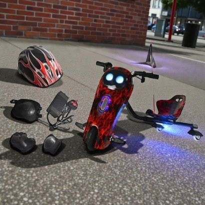 صورة سكوتر درفت (كبير) 36 فولت